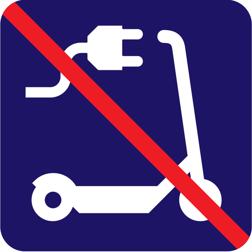 Mitnahmeausschluss für Elektro-Tretroller